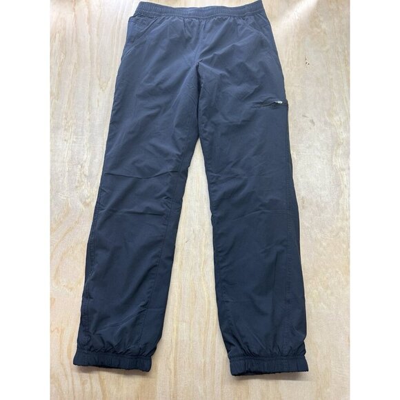 Eddie Bauer Flannel Lined Sweats Women’s Sz 6 Joggers Elastic Waist Warm Running - Picture 1 of 6